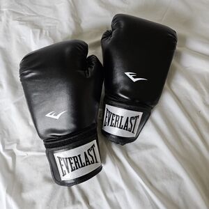 Everlast Prostyle 2 Boxing Gloves (Black) 12 oz (M)